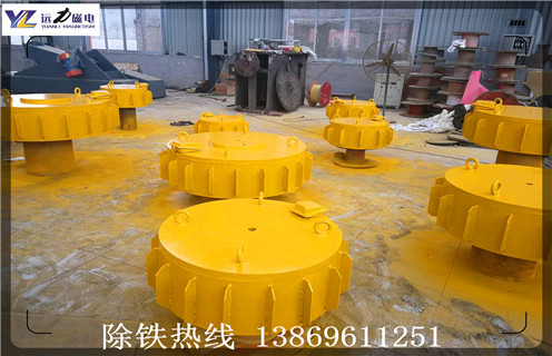 潍坊高效油冷自卸式电磁除铁器 厂家
